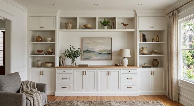 Built In Storage Installation in Fairfax, VA