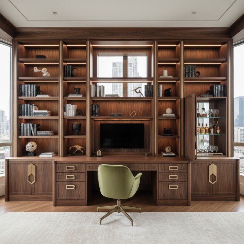Custom Bookshelves Service in Greensboro, NC